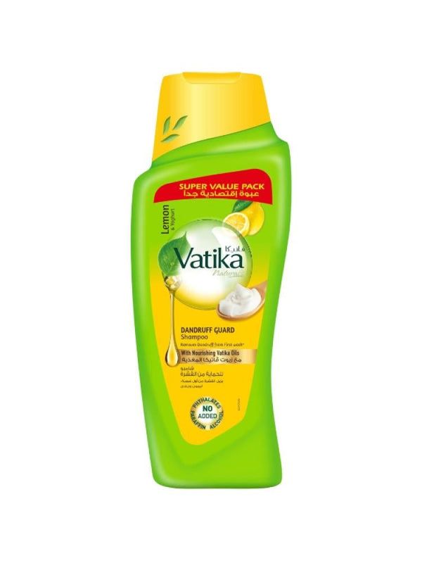 Best Anti Dandruff Shampoo Lemon Yogurt Vatika 700ml