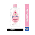 Johnson's Baby Oil, Moisturizing Body Oil, Alcohol-Free, 300ml