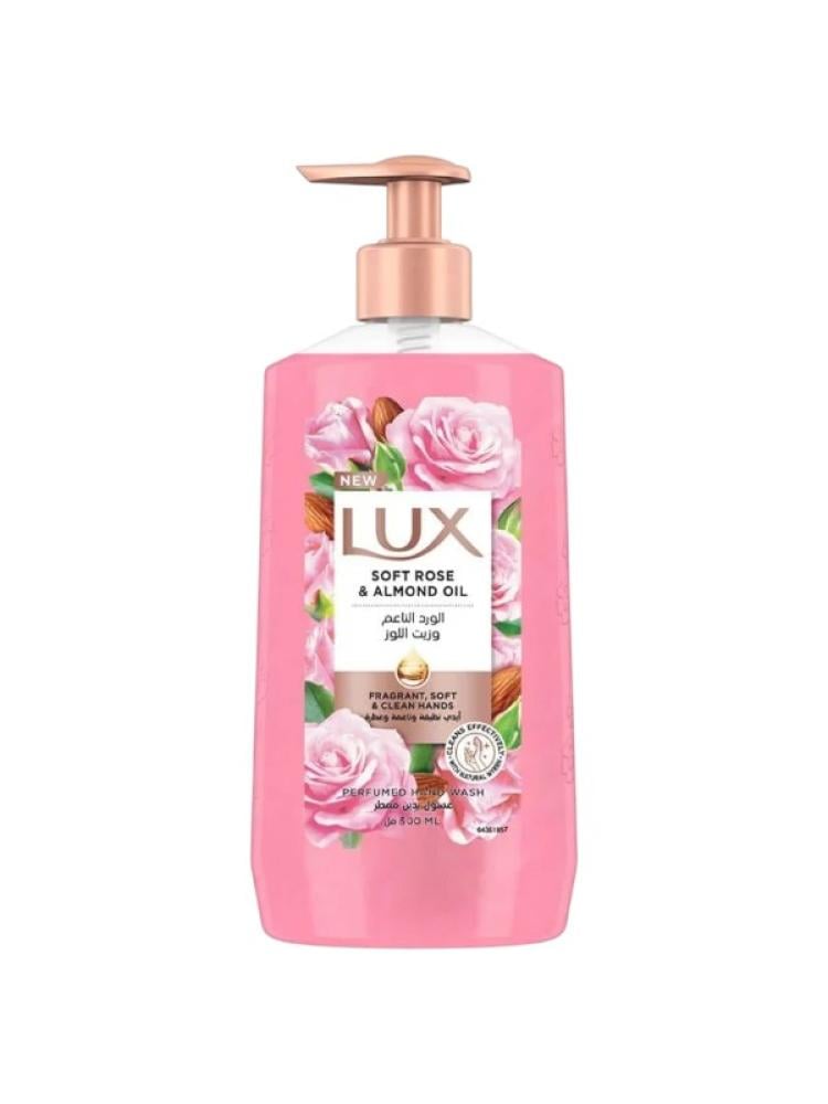 Liquid Hand Wash Soft Rose Almond Oil Perfumed Lux 500ml