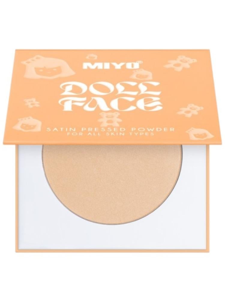Miyo Doll Face Satin Pressed Compact Powder - 7g