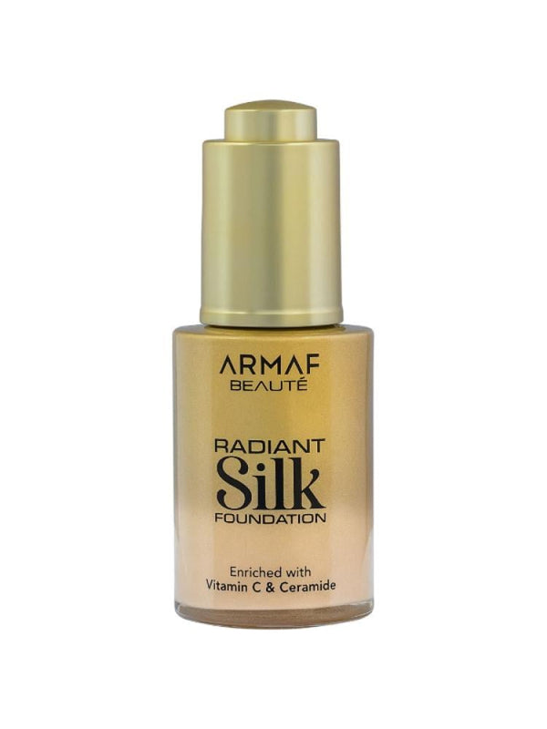 Armaf Beauty Radiant Silk Foundation 30ml - Vitamin C, Ceramides | Shade 06 Warm Beige