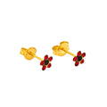 Studex Medical Zircon Stud Earrings S6725 Nickel-Free Gold-Plated