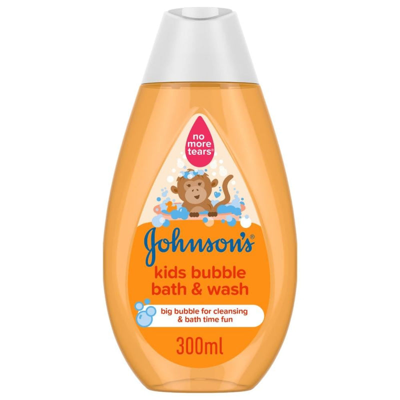 Kids Bubble Bath And Wash Gentle Foam 300ml Johnson Baby 300ml