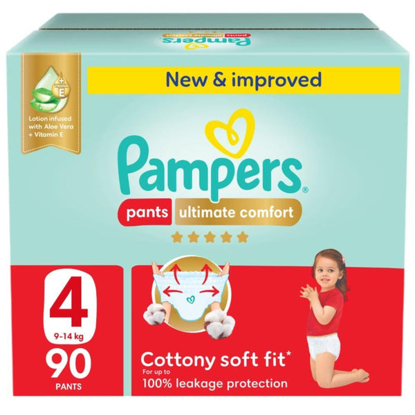 Pampers Active Fit Nappy Pants Size 5 High Absorbency 76 Count