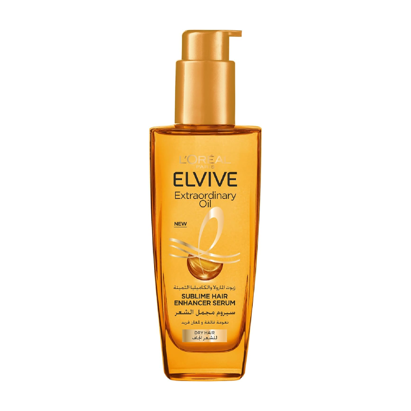 L'Oreal Paris Elvive Extraordinary Oil Hair Serum, 6 Flower Extracts, 100ml