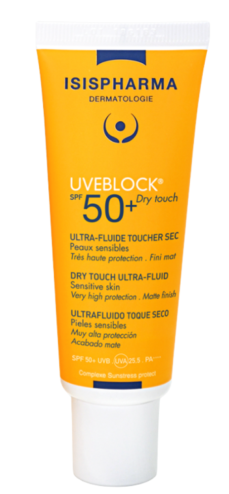 Best Sunscreen for Oily Prone Skin Uveblock SPF50 ISIS PHARMA 40ml