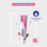 Nair Hair Removal Cream Rose Fragrance Smooth Skin Arms Legs 110g