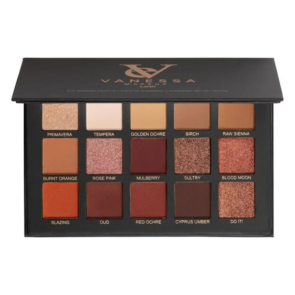 Vanessa Makeup Hypnosis Eyeshadow Palette 15 Colors 22.5g