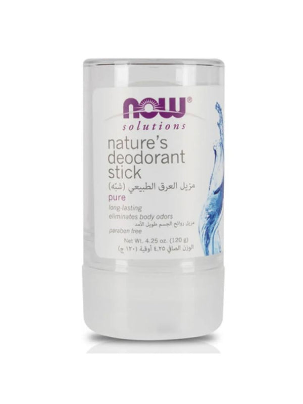 Now Naturals Solid Deodorant Stick - 120g