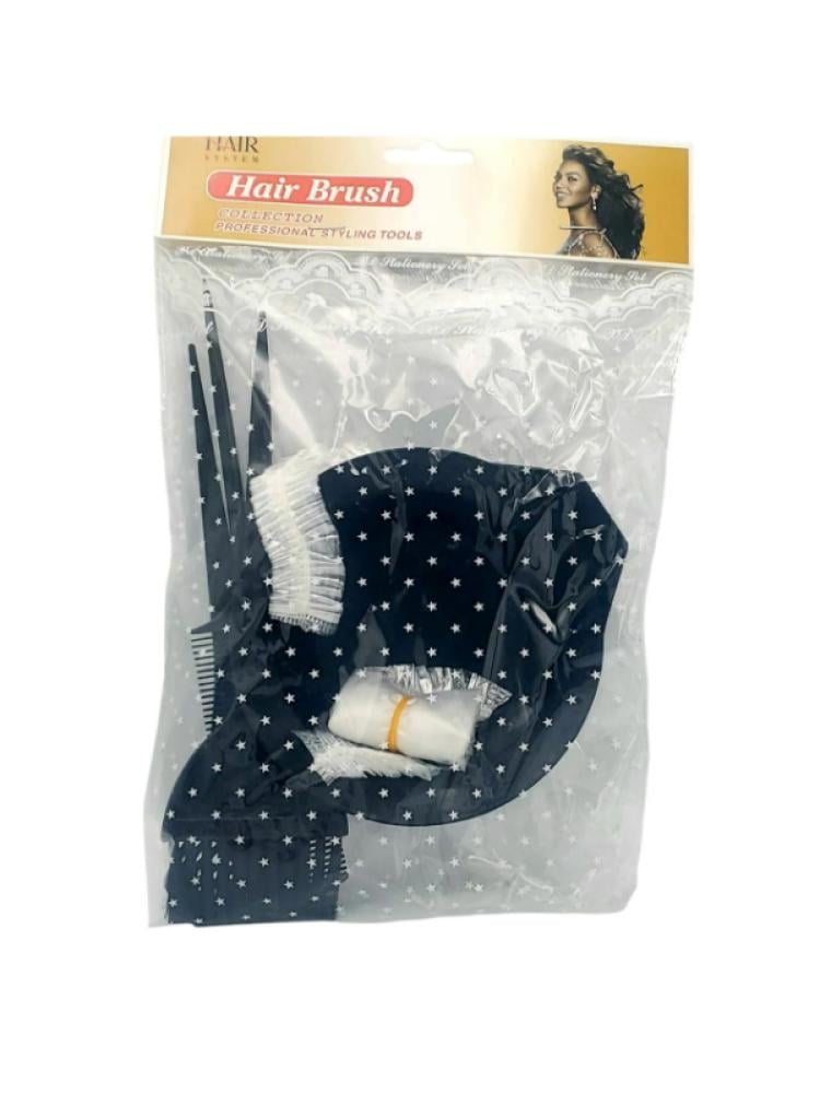 Hair System Protective Cap & Dye Kit - Navy Star Design