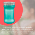 Munchkin Non Spill Cup 360 Degree Soft Rim Hydrate Edg Vital Baby