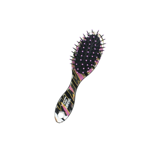 Shams Mini Wooden Detangling Hairbrush, Small Travel Brush