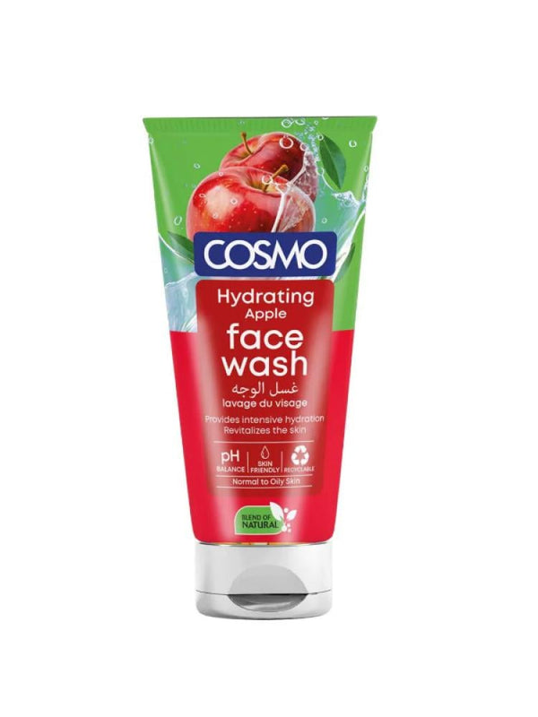 Cosmo Apple Moisturizing Face Wash - 150ml - Sulfate-Free