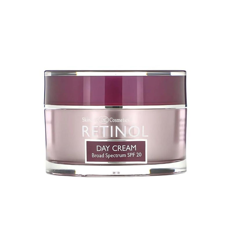 Retinol Day Cream SPF 20 Moisturizer with Vitamin A for Wrinkle Reduction, 50g
