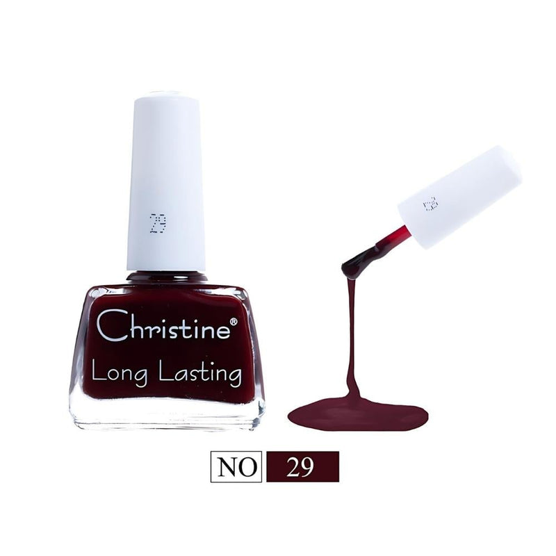 Christine Nail Polish 29 - Glossy, Quick-Drying, Long-Lasting