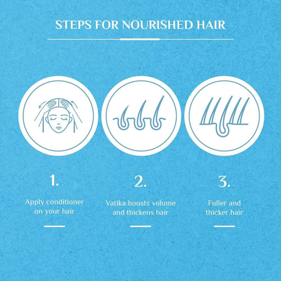 Vatika Naturals Volume and Thickness Conditioner for Fine Hair 400ml