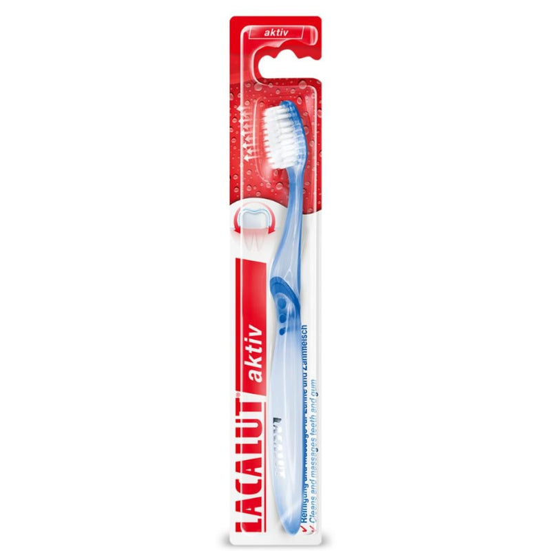 Lacalut Active Toothbrush Soft Bristles Plaque Removal 1 Piece