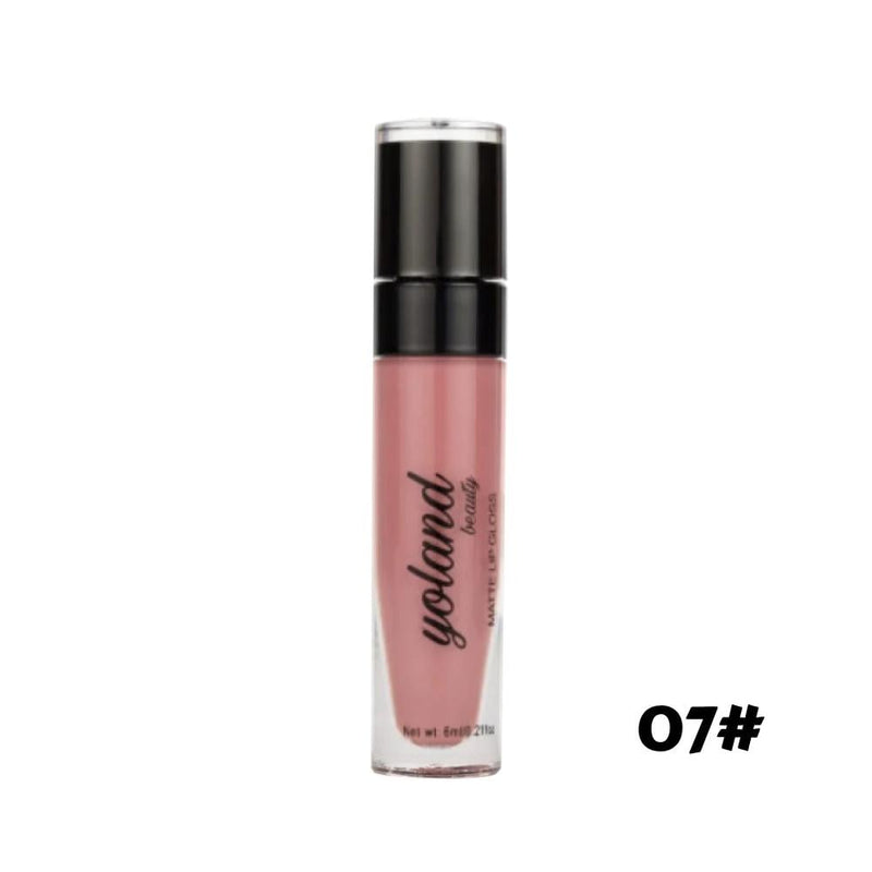 Yolande Beauty Liquid Lipstick 07 Oil-Based Moisturizing Formula 6ml