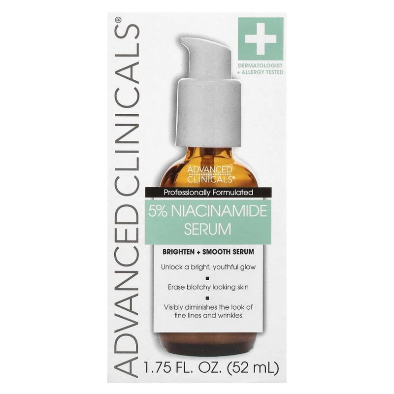 Best Niacinamide Serum Radiant Skin Tone Correction Advanced Clinicals 52ml