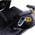 Salon System Massage Chair with Jacuzzi Tub - Black
