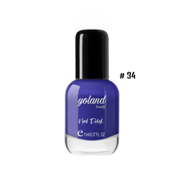 Yoland Beauty Nail Polish 34 Quick-Drying Glossy Finish