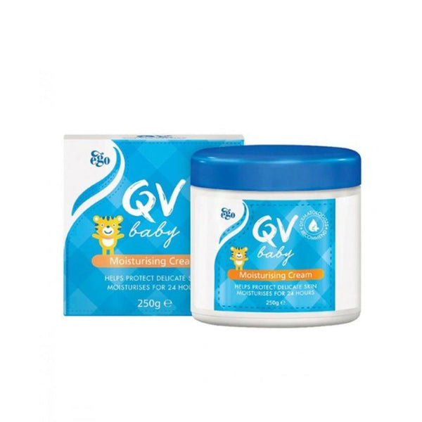 QV Baby Moisturizing Cream for Sensitive Skin, 24-Hour Hydration, 250g