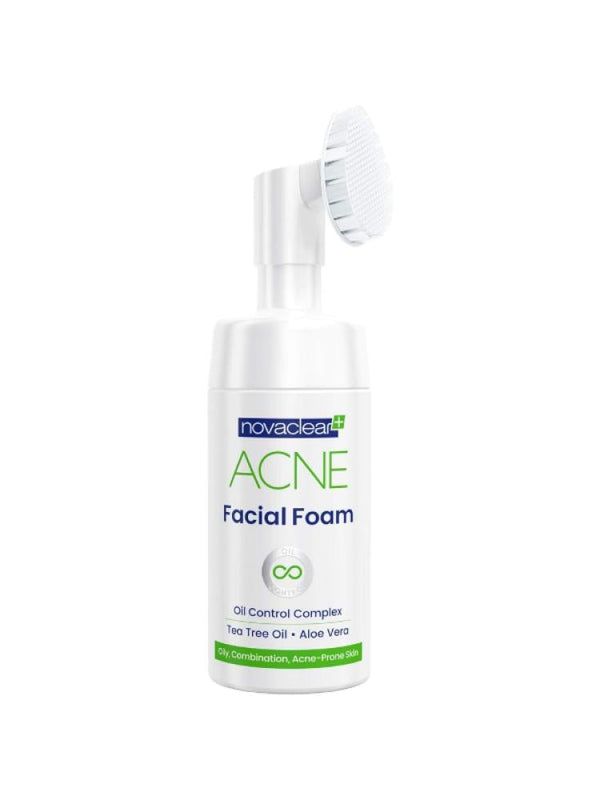 Face Wash for Oily Skin Acne Control Tea Tree & Aloe Vera Novaclear 100ml