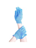 Best Exfoliating Bath Gloves Deep Cleanse Spa System Dark Blue 1 Pair