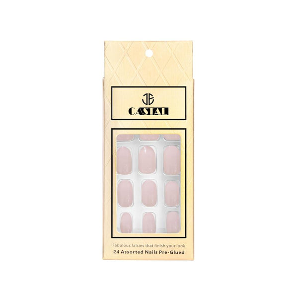 Castal Self-Adhesive Artificial Nails 24 Pieces, Style B28