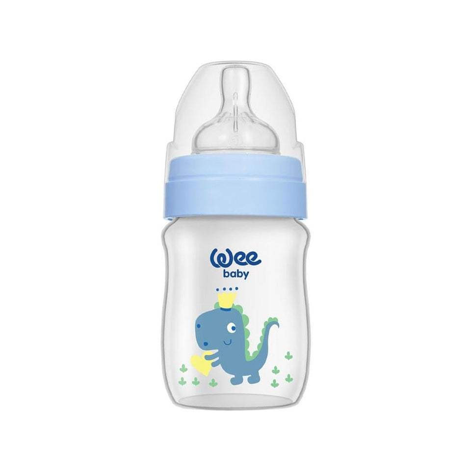 Wee Baby Classic Plus Wide Neck Baby Bottle for Infants Soft Silicone 150ml