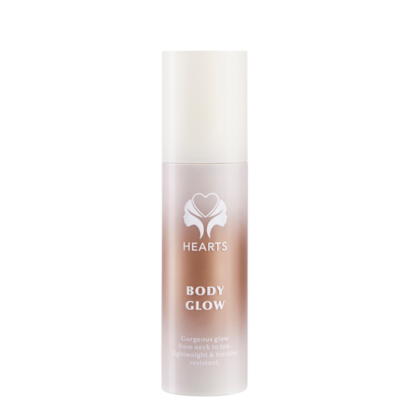 Glow Shimmer Spray Topaz Radiant Body Hydration Hearts 003