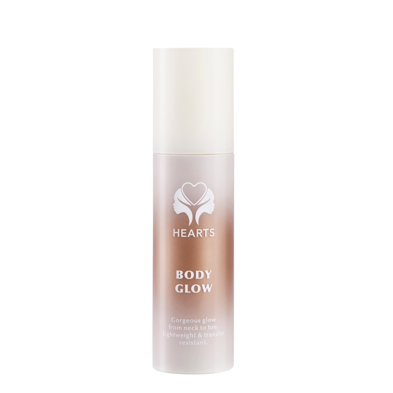 Glow Shimmer Spray Topaz Radiant Body Hydration Hearts 003