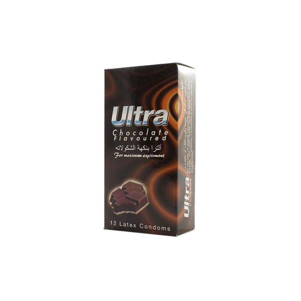 Best Flavored Condoms Chocolate Ultra 12 Pcs