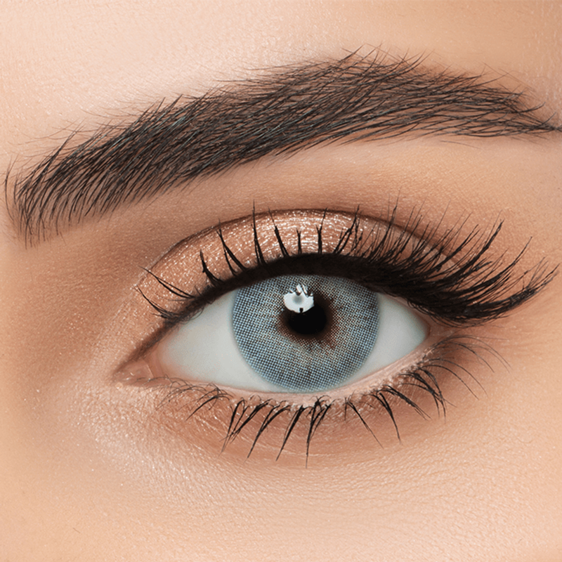 Sky Blue Eye Contact Lenses Color Cosmetic Daily Wear Lens Me 1 Pair