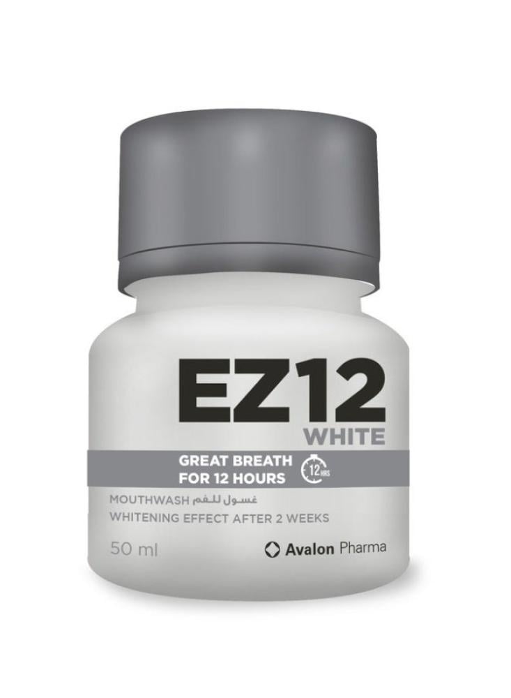 Whitening Mouthwash Fresh Breath Rinse Avalon Ez 12 50ml