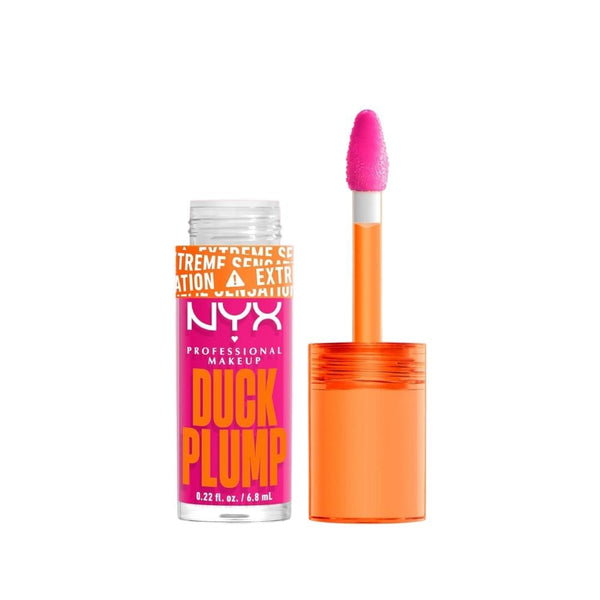 NYX Duck Plump Lip Gloss Spicy Ginger 12 Bubblegum Bae High Shine