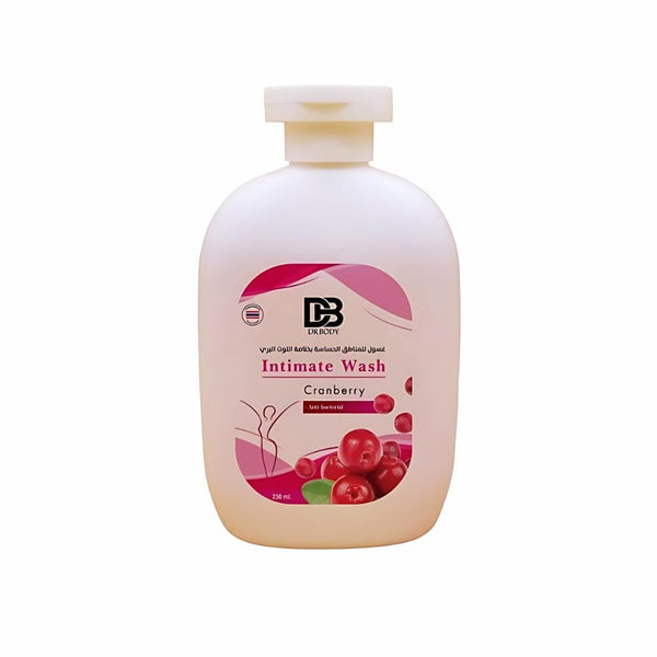 Sensitive Intimate Wash with Cranberry Extract for Freshness Dr. Body 250ml