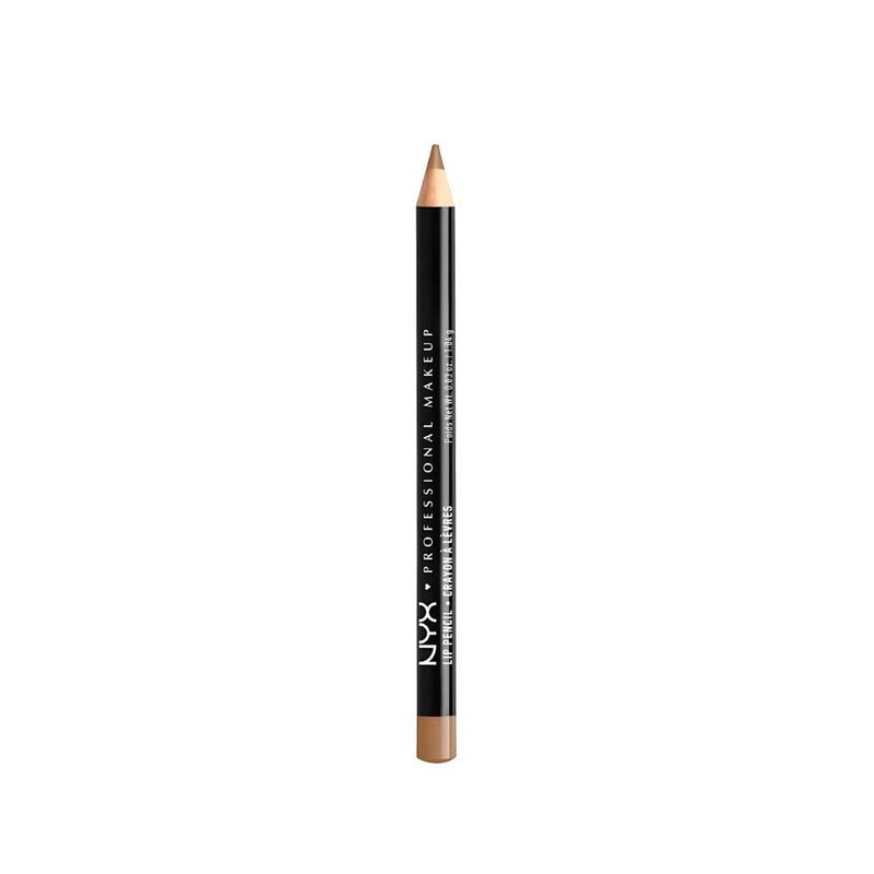 NYX Lip Liner Creamy Pencil Nude Beige Long-Lasting Coconut Oil