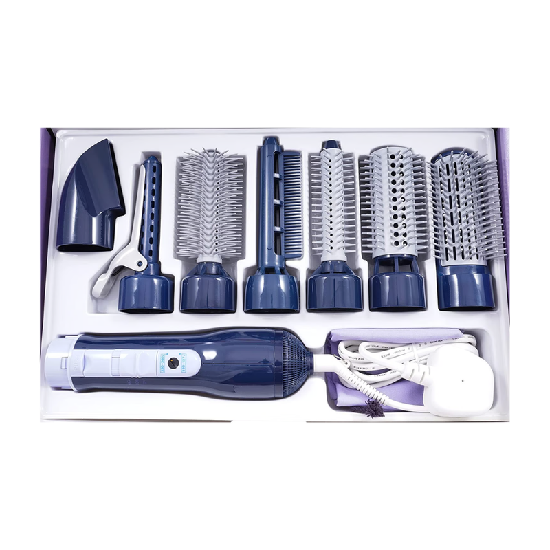 Tescom 7-Piece Hair Styler Set, 750W, THC-8785