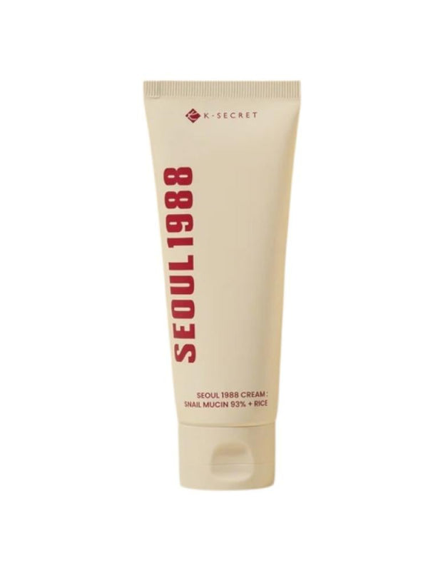 K-Secret Seoul 1988 Snail Mucin 93% & Rice Moisturizing Cream - 100ml