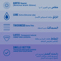 Best Durex Condoms Invisible Extra Thin 12 Pcs