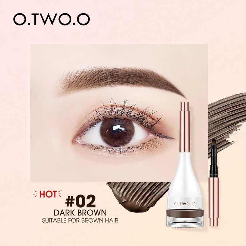 Eyebrow Cream Gel Natural Shaping Dark Brown O.TWO.O 5g