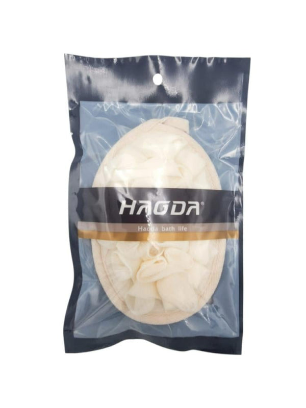 Haoda Soft Oval Shower Sponge for Gentle Cleansing