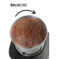 Rebune Electric Coffee and Spice Grinder, 300W, 80g Capacity, 2 Speeds