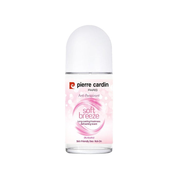 Pierre Cardin Soft Breath Antiperspirant Roll-On Deodorant for Women, 50ml