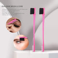Rose Aroma Compact Hair and Eyebrow Brush for Short Hair