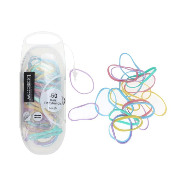 Basic Care 3894 Hair Tie Flexible Strong-Hold Hair Accessory