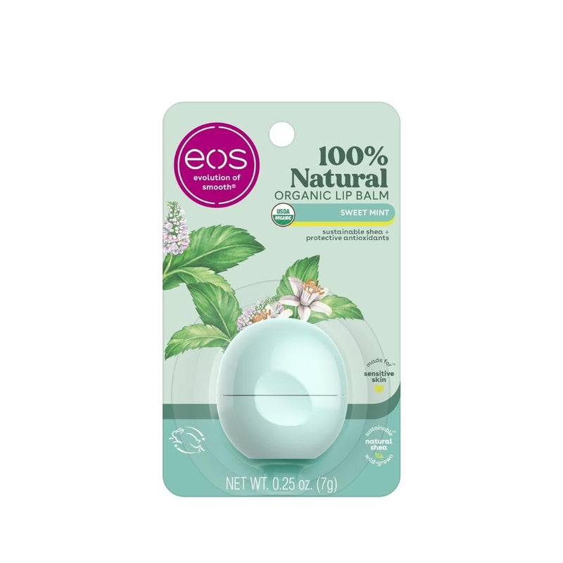 Eos Lip Balm Sweet Mint Natural Shea Butter 7g