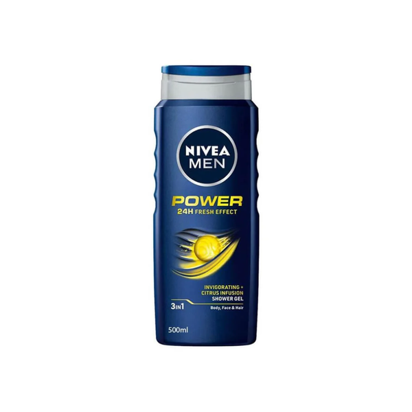 Nivea Power 24 Hour Fresh Effect Shower Gel, 500ml