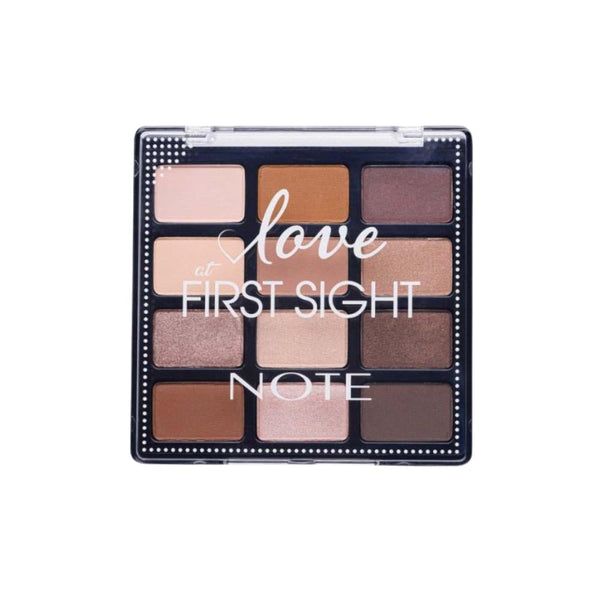 Note Love At First Sight Eyeshadow Palette, 12 Daily Routine Colors